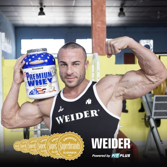 doplnky vyzivy, protein, premium whey, superbrands, weider, srvatka