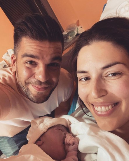tomáš juríček so ženou Anežkou a dcérou samarkou
