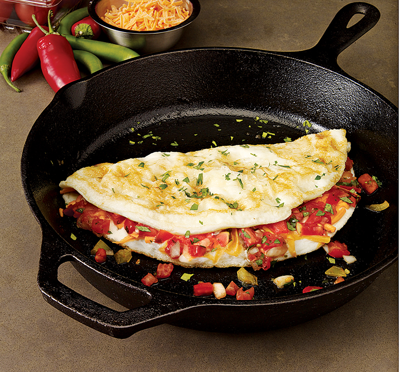 Španělská dietní omeleta