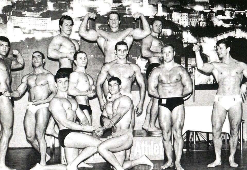 Riedmeier -1966 (vlevo od Arnolda)