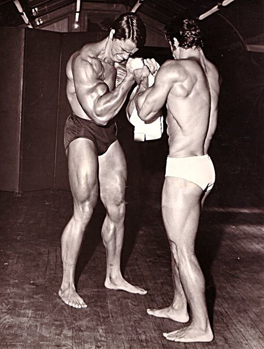 Kassim Yazbek pumping s Arnoldem