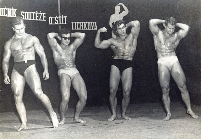 Šnajdr na soutěži Lichkove v roce 1971. 